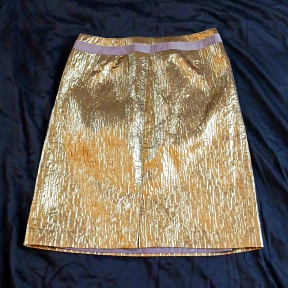 Vera Metallic Skirt